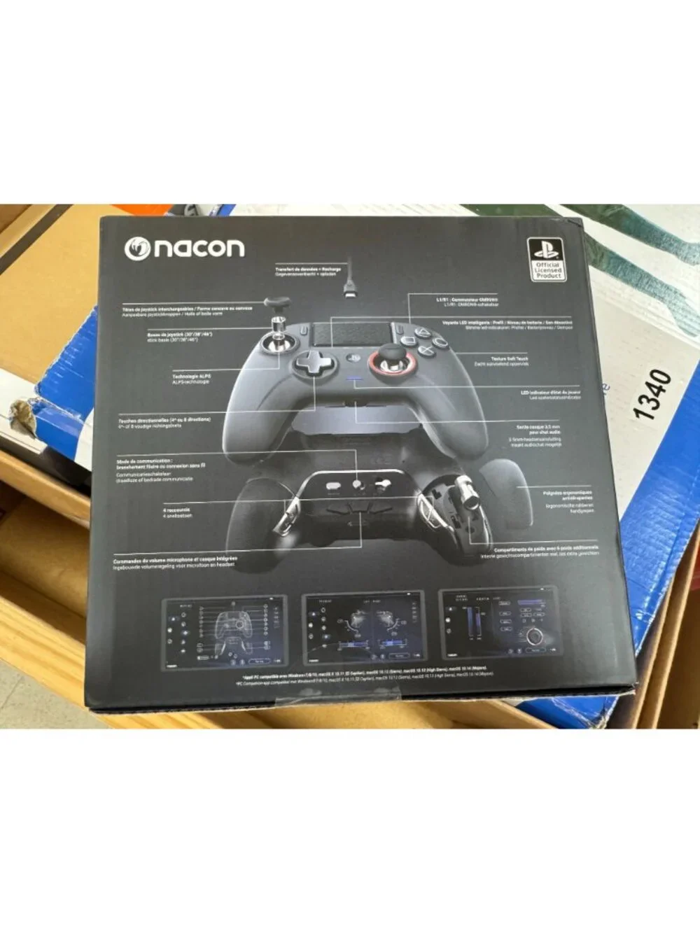 Nacon Revolution Unlimited Pro Controller For PS4 & PC Bluetooth Wired/Wireless